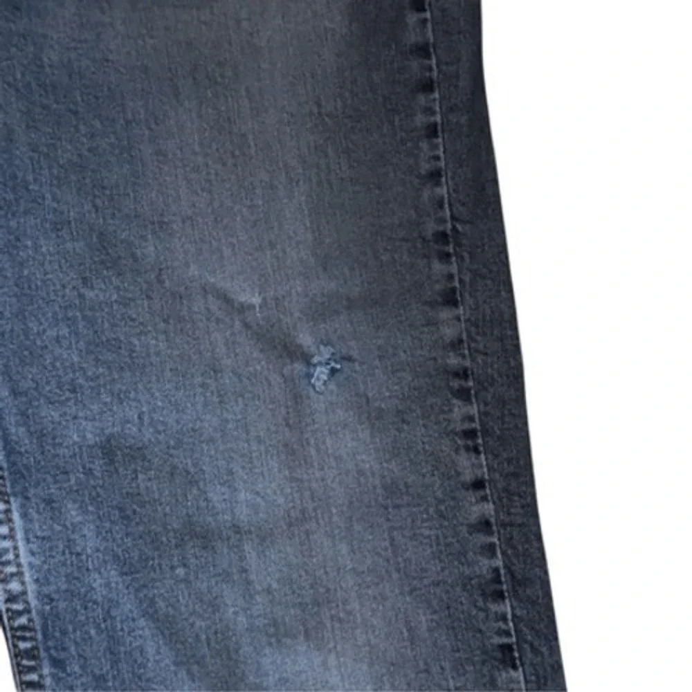 Levi‎ Strauss & Co 514 Mens Jeans W38 L30 Blue Straight Fit Distressed Denim
